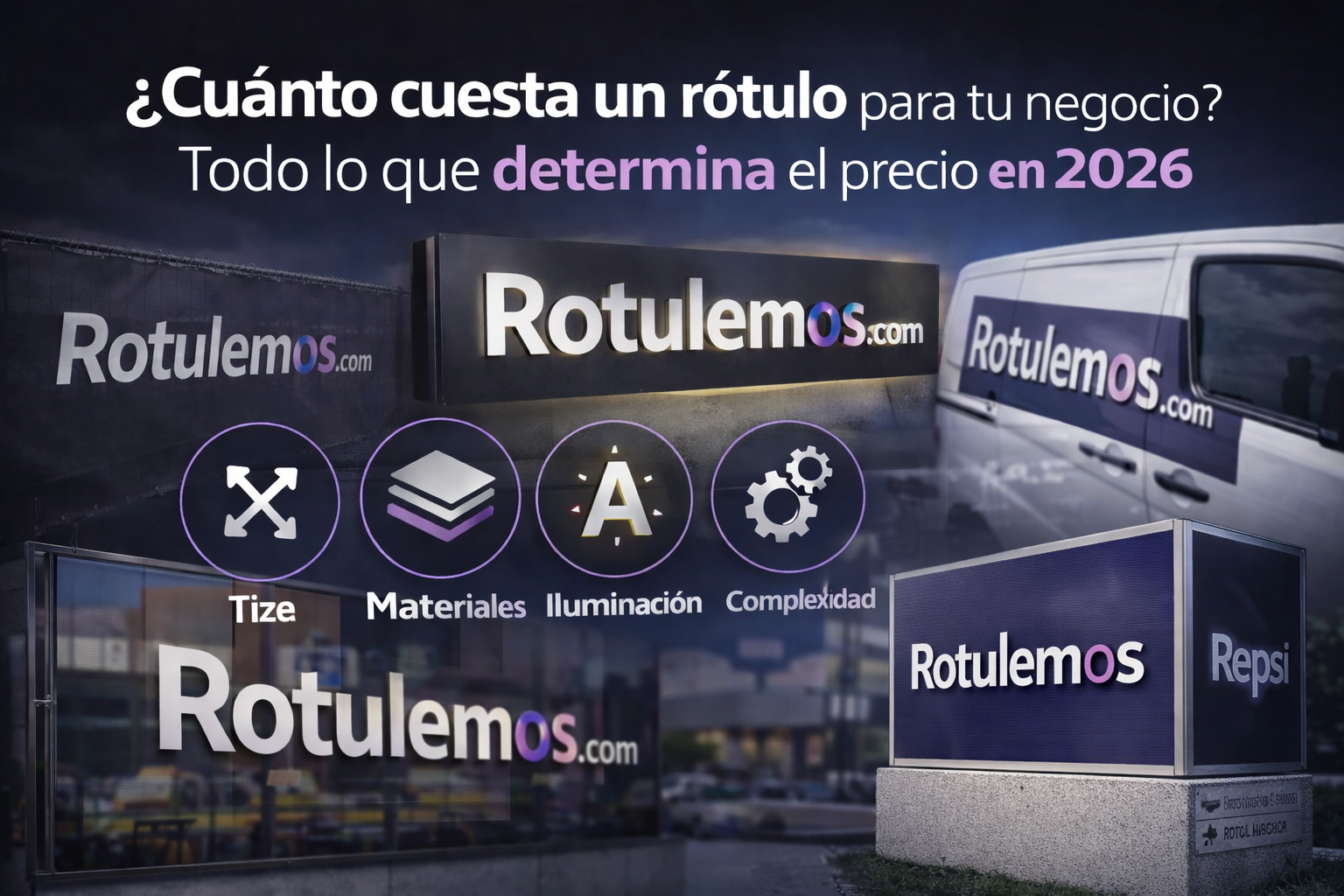 ¿Cuánto cuesta un rótulo para tu negocio?