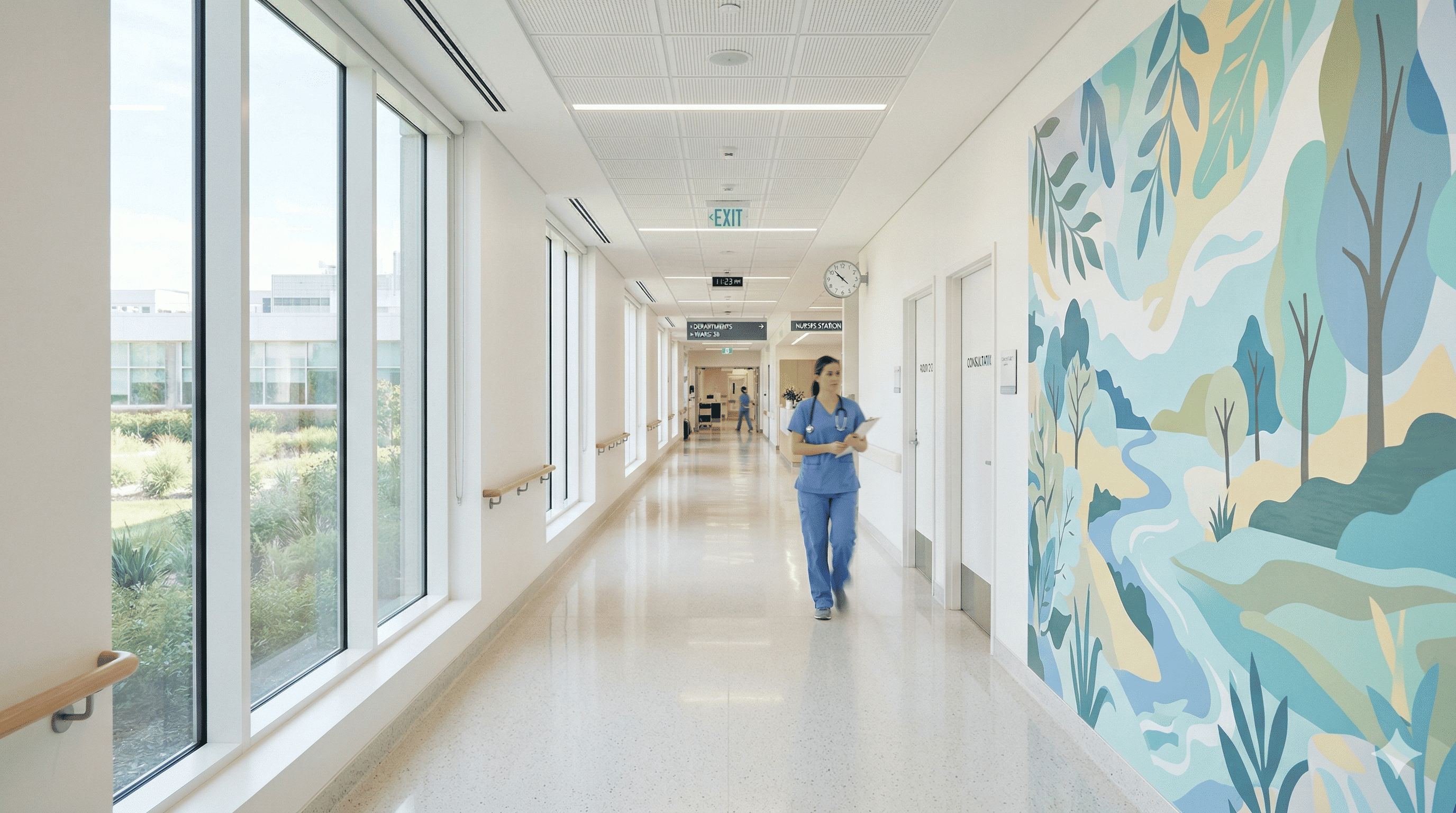 Señalética para hospitales, colegios y centros públicos