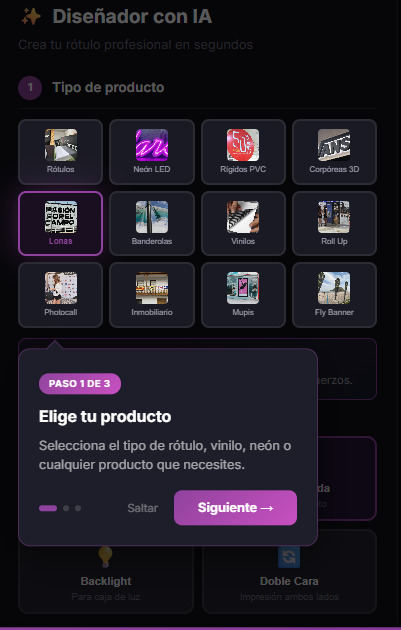 Diseña tu rótulo con Inteligencia Artificial: guía completa del Diseñador IA de Rotulemos — imagen 2
