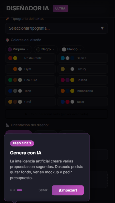 Diseña tu rótulo con Inteligencia Artificial: guía completa del Diseñador IA de Rotulemos — imagen 4