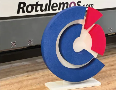 Trabajo de rotulación