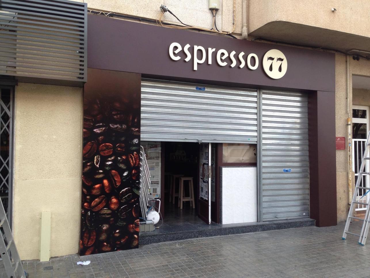 Rótulo de aluminio + letras corporeas SIN LUZ — imagen 5
