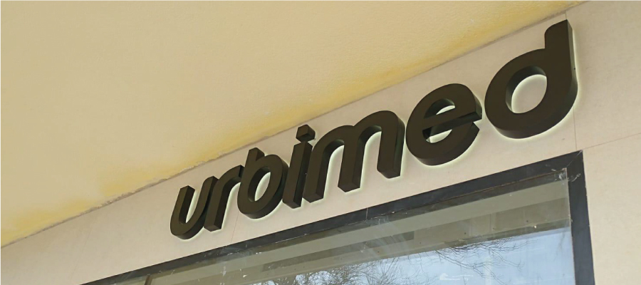 Imagen de Letras de aluminio retroiluminada 