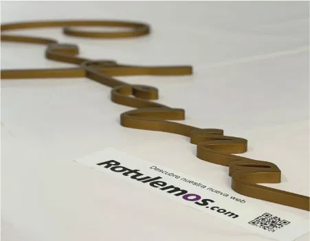 Trabajo de rotulación