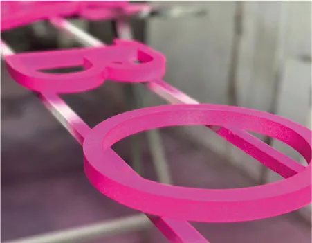 Trabajo de rotulación