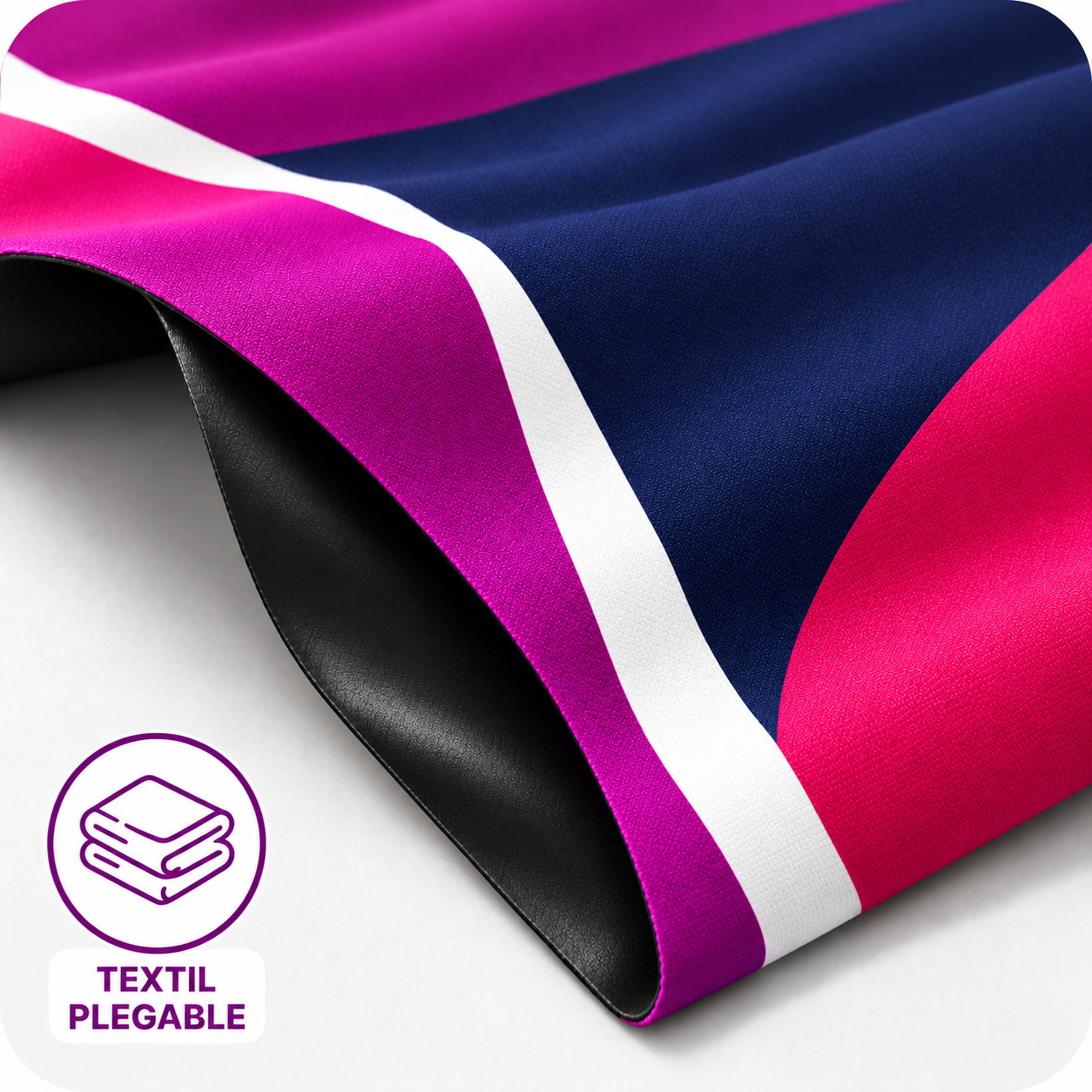 Acabado Textil plegable libre de arrugas.