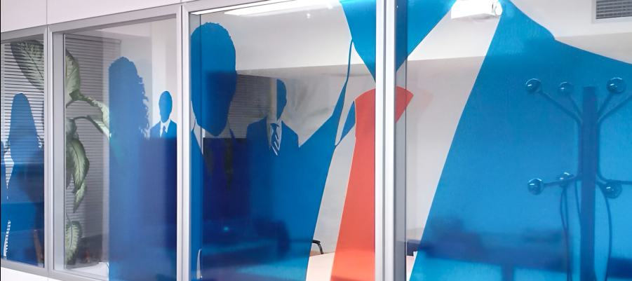 Imagen de Vinilo transparente impreso