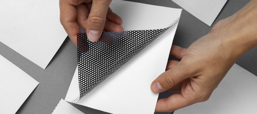 Imagen de Vinilo microperforado